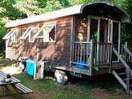 roulotte holiday rental Pérogord Noir